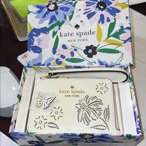 Kate Spade Madison Perforated Small Wristlet (Boxed)